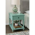 thumbnail image 4 of Pemberly Row Transitional Solid Wood Side Table in Blue, 4 of 13