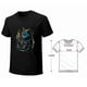 thumbnail image 3 of Weapon Cat T-shirt Cartoon pattern T-shirt Unisex tees Retro T-shirt, 3 of 5