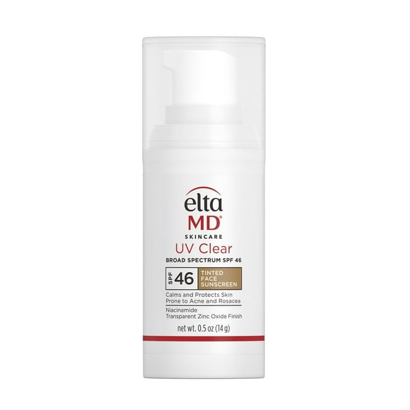 Protector solar EltaMD UV para rostro teñido transparente, SPF 46, 15 ml