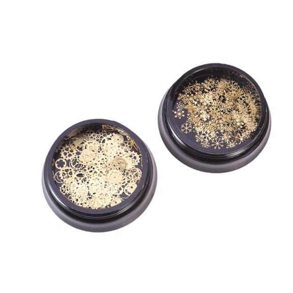 ORDDIART Nail Stickers 2 Sets Time Gear and for Women Holiday Events