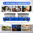 thumbnail image 5 of Miumaeov Commercial Waffle Maker Machine 50pcs 1.8'' Mini Dutch Pancakes Maker Nonstick Electric Waffle Baker, 5 of 20