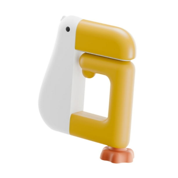 Hombre de mesa en forma de Cugadora de bolso de bolsillo sin resbalón de mochila colgante de colgadura para el soporte de bolso de la mesa para y amarillo