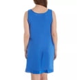 thumbnail image 4 of Exquisite Form Nylon Tricot Sleeveless Short Knee Length Nightgown 30107, 4 of 6