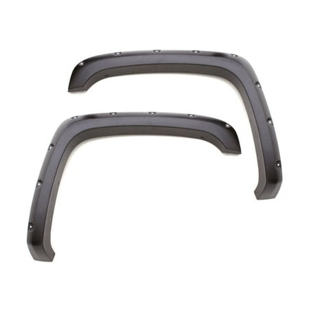 Lund Fender Flares - Lund 15-17 Chevy Colorado RX-Rivet Style Textured Elite Series Fender Flares - Black (4 Pc.)