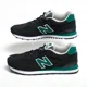 thumbnail image 3 of New Balance 515 Sneaker Black/Green Suede Shoes ML515UGB - Mens Sz 8.5 (W 10), 3 of 6