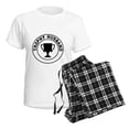 thumbnail image 4 of CafePress - Trophy Husband Pajamas - Women's Short Sleeve Print T-Shirt and Pants Light Cotton Pajama Set, 4 of 7