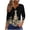 Yellow, variant on Feancey Womens Funny Christmas Shirt Dressy Trendy Snowflake Print Henley Shirts Button Up Casual V Neck Tops Comfy Loose Blouse Red L