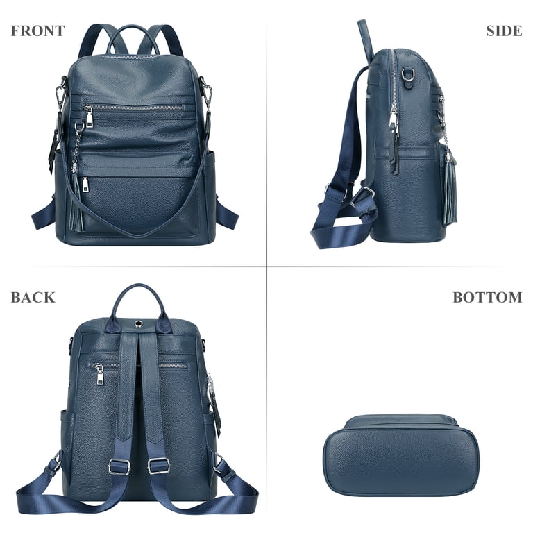 ALTOSY Genuine Leather Backpack Purse Elegant Convertible  display picture 3