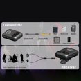 thumbnail image 2 of 2.4GHz Wireless Earphone Monitor Receiver Rechargeable Receiver of Wireless Earphone Monitor System for Studio Band Rehearsal Live Performance, 2 of 9