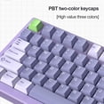 thumbnail image 2 of Teclado Gamer RGB 3 modos Compatible con Bluetooth Teclado personalizado Tipo-C 4600mAh, 2 of 5