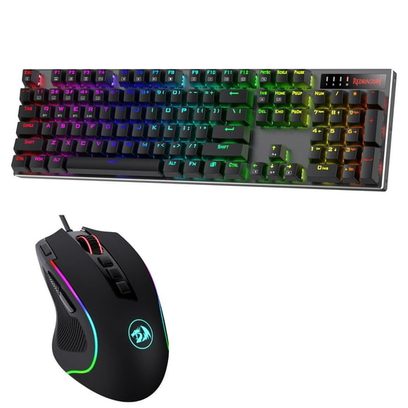 Redragon M612 Gaming Mouse K556 PRO Gaming Keyboard Bundle