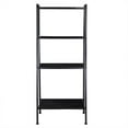 thumbnail image 6 of Veryke Widen 4 Tiers Ladder Shelf, Bookshelf Display Rack, Bookcase Stand Shelves for Home Office - Black, 6 of 8