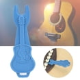 thumbnail image 4 of East buy Extractor de Cuerdas de Guitarra, acordes de Guitarra acústica de plástico, pasadores de Puente, Tirador de Cuerdas, Tirador de Cono, Cuerda de Cambio de Guitarra(Azul), 4 of 5