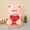 D, variant on Heart-Hugging Plush Bear, Soft Emotional Support Stuffed Animal with Embroidery | Cuddle Toy for Anxiety Relief | Valentine's/Birthday Gift