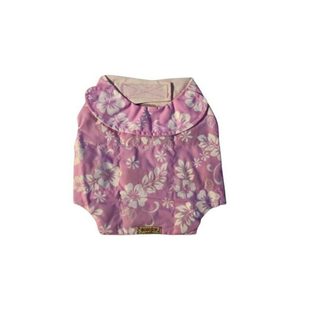 Cocojor PNK24D330 Hawaii 5-0 Gilet Rafraîchissant pour Chien, Rose - 2TP