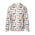 thumbnail image 2 of Lsque Dogs Pug UPF 50+ Lightweight Sun Protection Men's Women's Long Sleeve Shirt, Hoodie Performance -3X-Large, 2 of 9