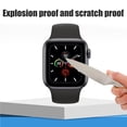 thumbnail image 4 of Methold Película protectora de pantalla de 41/45 mm Compatible con la película protectora de reloj de cobertura de pantalla completa iWatch7 Teléfono y Comunicación 41 mm, 4 of 6