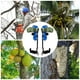 thumbnail image 4 of TFixol 2 engranajes juego de púas para trepar árboles correas de cinturón de seguridad ajustables, 4 of 6