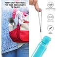 thumbnail image 6 of Milton Bulk Water Bottles Set of 4, 10 & 17 oz Leakproof Reusable Bottles, Black/Blue, 6 of 8
