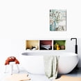 thumbnail image 6 of Relax, Soak & Unwind - Farmhouse Bathroom Decor with Botanical Art, Rustic Butterfly Canvas Print, 12x16, 6 of 7