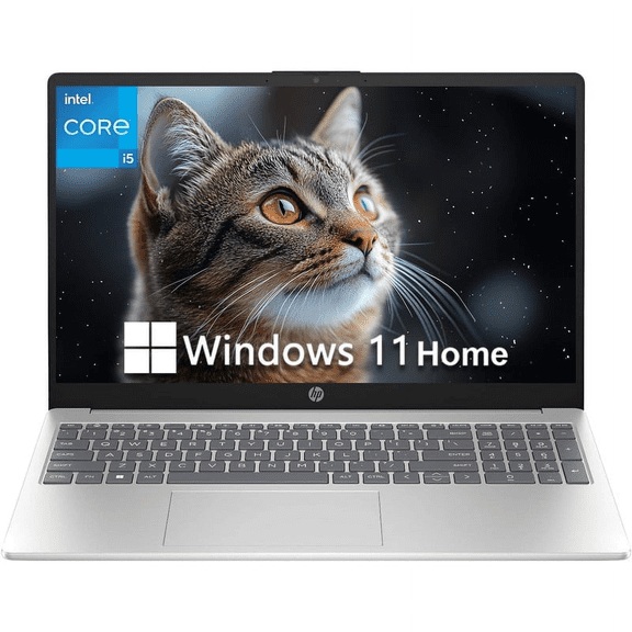 Pre-Owned HP Newest 15.6" Business Laptop,HD Anti-Glare Display,13th Generation Intel Core i5-1334U,8GB RAM,512GB SSD,Intel Iris Xe Graphics,Bluetooth,WiFi 6,Windows 11 Home,Silver
