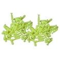 thumbnail image 4 of koolsoo 100 Pcs Leurres de Pêche Souples Queue Courbée pour Bar Crappie Pêche à la Mouche 1.5cm Jaune, 4 of 9