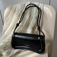 thumbnail image 3 of Bolso Bandolera para Mujer Bolso para Axilas para Regalo Cumpleaños (negro), 3 of 9