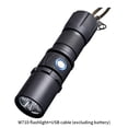 thumbnail image 2 of Yuarrent Linterna Lámpara de mano recargable por USB Iluminación fuerte Impermeable Usable Antorcha multipropósito Hogar al aire libre Estufas de camping Linterna+USB Yuarrent OD029892-01, 2 of 6