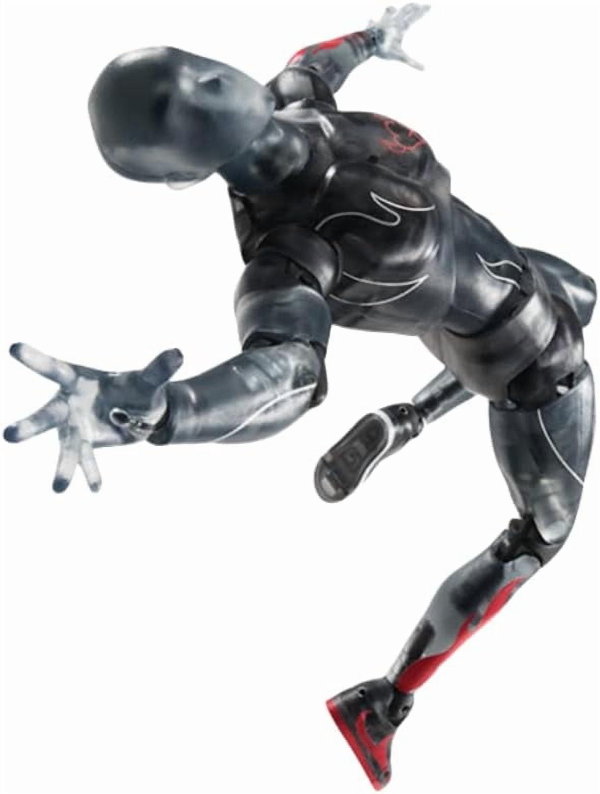 Physical Body Figure, Black Transparent Physical Body Action Figures 15cm/5.9inch PVC Character Cosplay Model Handicrafts for Anime Fans Gift (a)