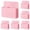 Pink, variant on Magnetic Pen Holder for Refrigerator Marker Holder Magnetic Pen Holder for Metal Surface Pencil Organizer Adjustable Divider Storage Box Green