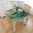 thumbnail image 2 of nygtbtfer Outdoor Tablecloth with Umbrella Hole &amp; Zipper, Summer Botanical  Tablecloth , Rustic Tropical Plants Birds Patio Table Cover  Table Cloth for Picnic/Party, 2 of 7