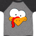 thumbnail image 4 of Inktastic Thanksgiving Goofball Turkey Face Boys or Girls Baby Bodysuit, 4 of 5