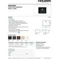 thumbnail image 4 of Houzer G-100U SAND Quartztone Series Granite Undermount Single Bowl Kitchen Sink, Biscuit, 4 of 8