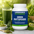 thumbnail image 4 of LifeSource Vitamins Green Phyto Foods Super Greens Powder - 2 lbs - 27 Veggies & 72 Minerals - Energy & Immune Support, 4 of 6