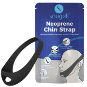 Universal Neoprene Chin Strap for CPAP Users by Snugell - One Size Fits Most - Compatible with All Nasal Masks and Nasal Pillows - Easy to Fit