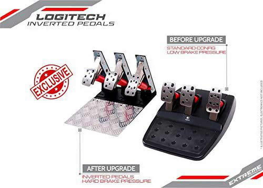 VELOCE VP1 kit pedais invertidos para pedais LOGITECH G25 / G27 / G29 /  G920 / G923 - VELOCE COCKPIT