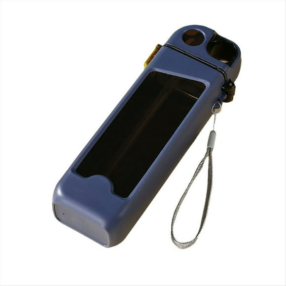 Agua Deportiva 350 Ml, Forma Cuadrada, Botella Agua Plástico para Estudiantes, para Ejercicios, Hervidor Paja, Botella Agua para Deportes Al Aire Libre, B