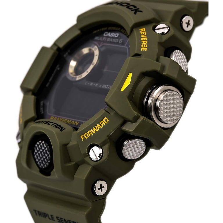 Casio G-Shock Rangeman Men's Outdoor Sports Watch (Green) - Tough