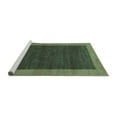 thumbnail image 2 of Ahgly Company Machine Washable Indoor Rectangle Abstract Turquoise Blue Modern Area Rugs, 7' x 9', 2 of 4