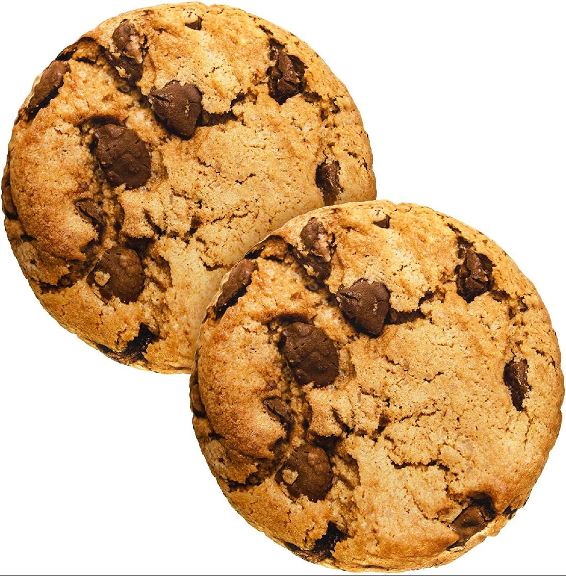 Chocolate Cookie Pillow Plush Food Shaped Pillow Round Soft 3D Digital Print Funny Pillows