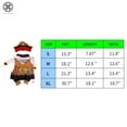 thumbnail image 3 of Luxtrada Funny Pet Clothes Pirate Dog Cat Costume Suit Corsair Dressing up Party Apparel Clothing with hat for Halloween Christmas, 3 of 8
