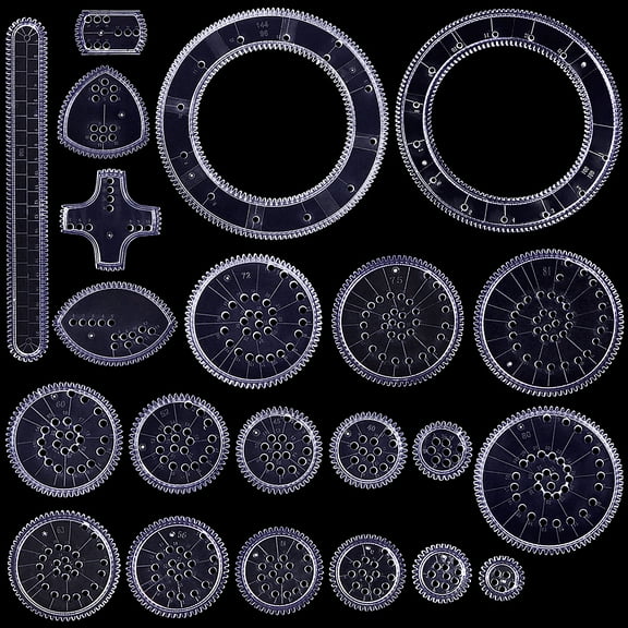 Creative Deluxe Spirograph Drawing Kit (22 Piece)