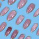 thumbnail image 5 of 24 uñas postizas puntiagudas de cobertura completa, uñas postizas cortas rosas, arte de uñas DIY para mujeres y niñas, 5 of 5