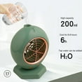 thumbnail image 4 of Cooling Fan Rechargeable Strong Wind Portable USB Desktop Fan Mist Maker Mini Air Conditioner for Home, 4 of 10