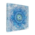 thumbnail image 3 of Trademark Fine Art Danhui Nai 'Concentric Mandala Blue' Canvas Wall Art - 24x24, 3 of 5