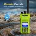 thumbnail image 3 of Radio portátil GMRS Retevis Ailunce HA1G de largo alcance, resistente al agua, 3 of 9