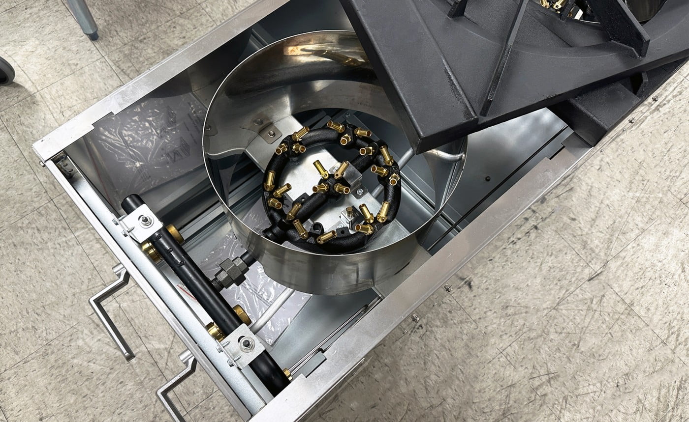 NSF Stock Pot Range 2 Burner – 240,000 BTU Commercial Jet Burner Dual Stock Pot Stove Heavy-Duty Stainless Steel