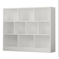 thumbnail image 6 of OXYLIFE 10-Cube Storage Shelf, Display Storage Cubes Organizer Cabinet for Home Office Living Room Bedroom, White, L 47.2", 6 of 8