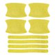 thumbnail image 1 of Protector de rasguños para manijas de puertas Unique Bargains Anti-rasguños 8x10cm Auto Película protectora para manijas de puertas Unique Bargains Tono dorado 1 juego, 1 of 1