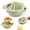 Yellow, variant on Ceramic Lemon Juicer, Manual Citrus Lime Hand Squeezer Reamer with 200ML Bowl and Strainer Lid, Handheld Orange Press with Pour Spout and Handle, Dishwasher Safe, Easy to Clean for Home Kitchen